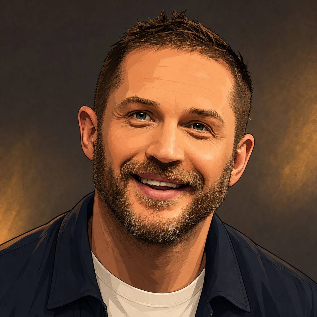 Portrait of Tom Hardy