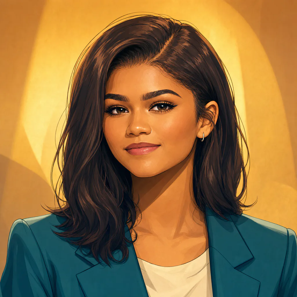Portrait of Zendaya