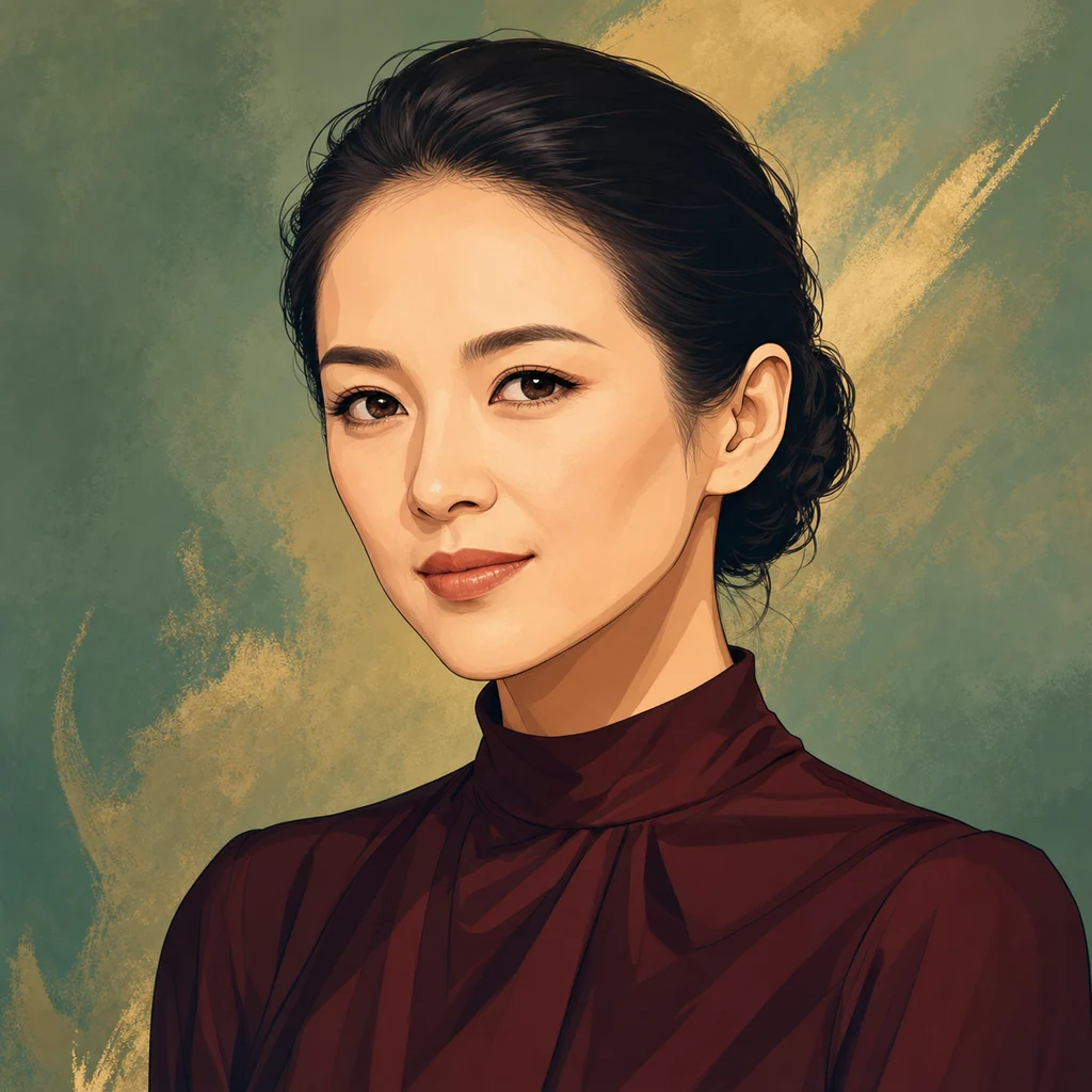 Portrait of Zhang Ziyi