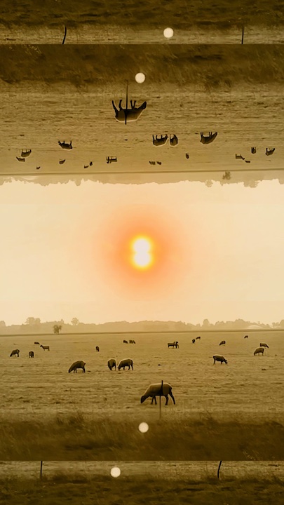 orange sky video cover