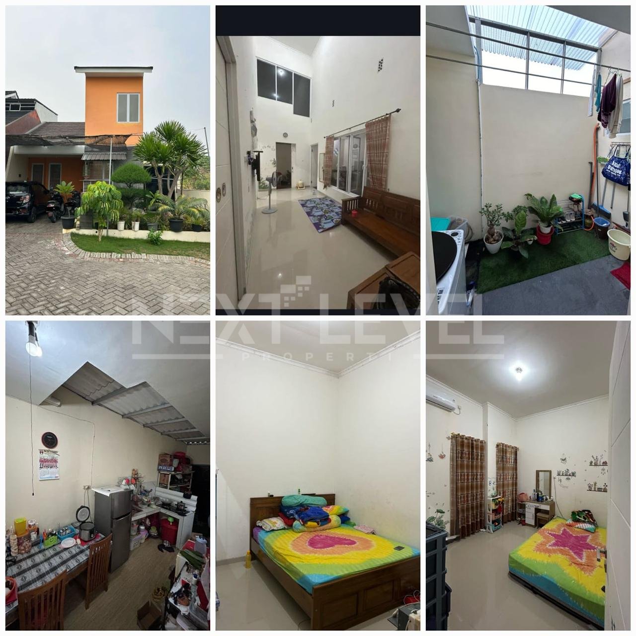 Rumah sederhana 1.5 lantai didaerah Menganti n terjangkau harganya