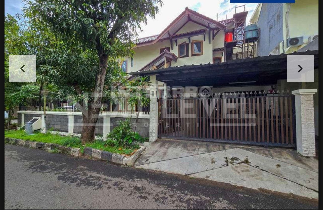 Dijual Rumah di Permata Buana Tipe Hook LT 15m x 20m Hadap Timur Selatan