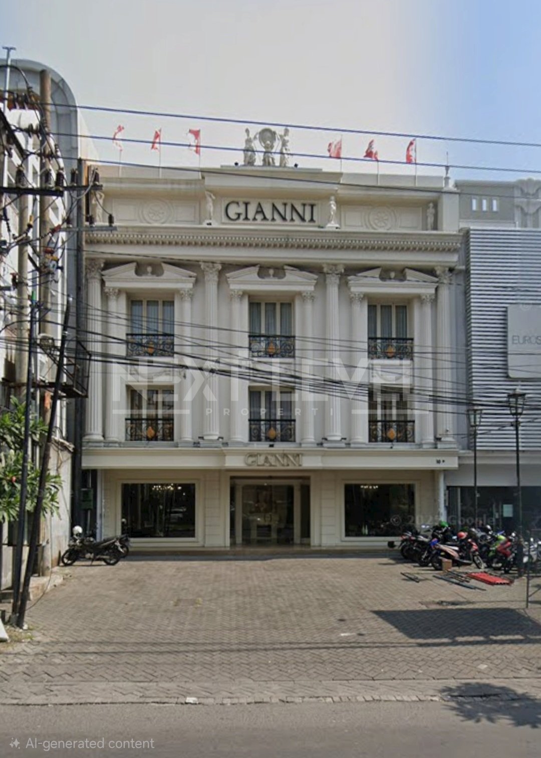 Disewakan Ruko / Gedung Jln Boulevard / Yono Soewoyo dekat Hartono Elektronik