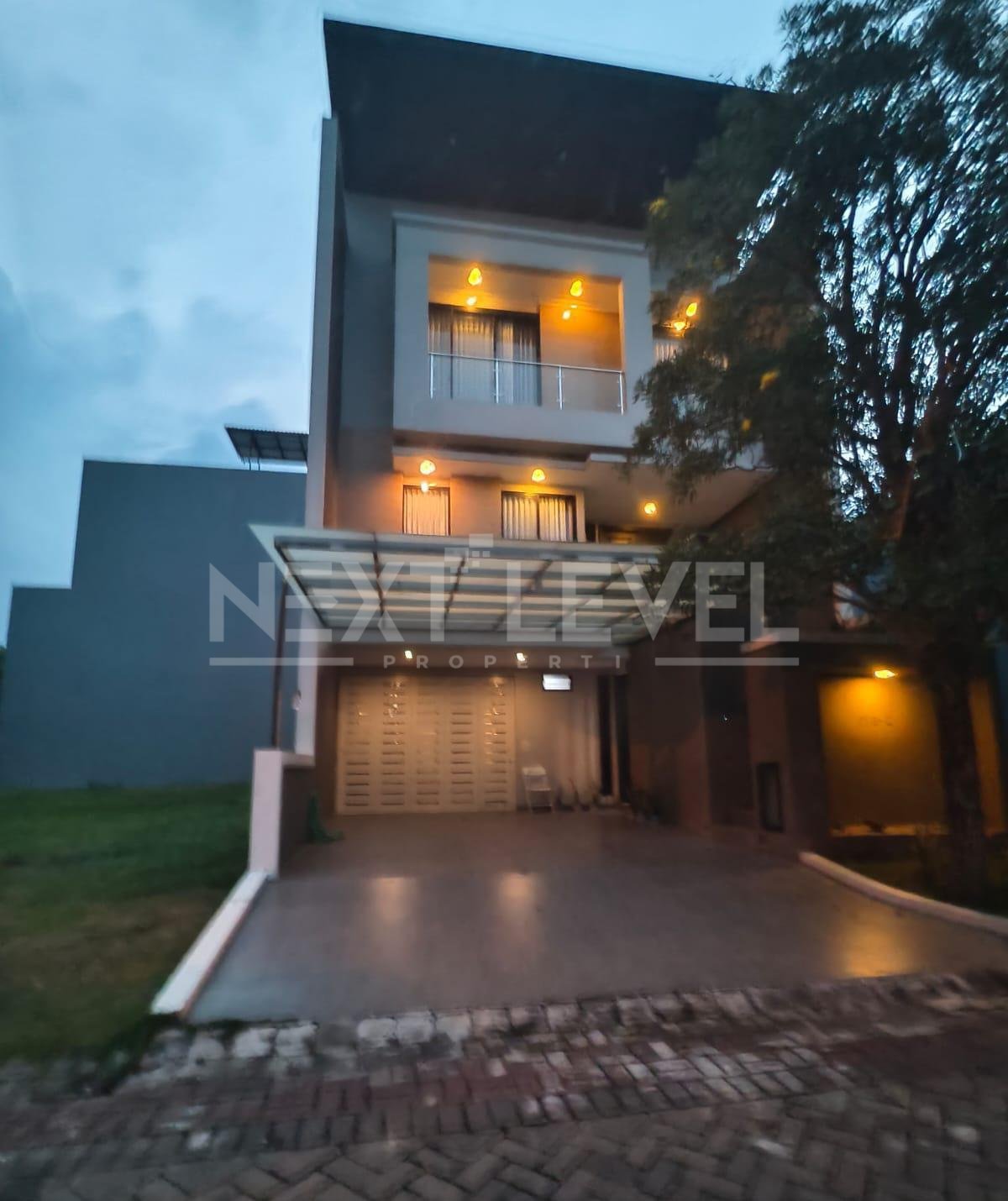 DIJUAL RUMAH PAKUWON INDAH THE MANSION MINIMALIS MODERN SIAP HUNI