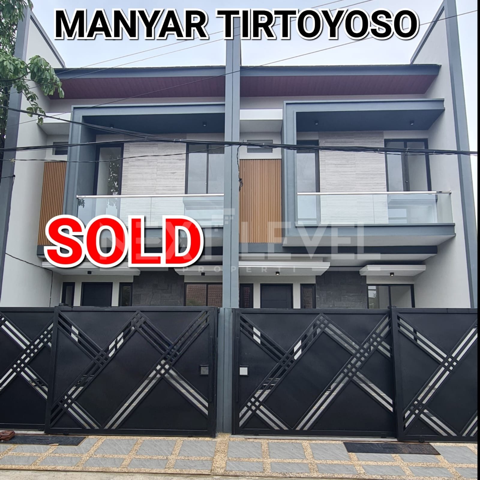 NEW PROJECT. Jual Rumah Baru Manyar Tirtoyoso. 1 Unit Left.