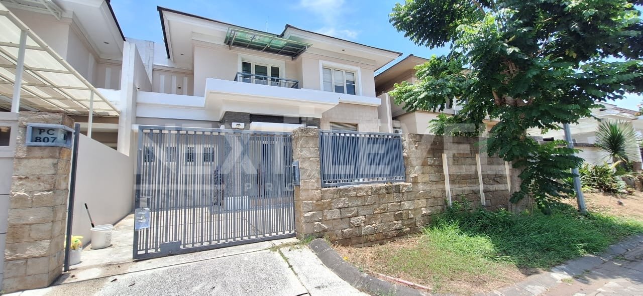 Disewakan Rumah Cluster Palm Court Puri Galaxy Surabaya Timur