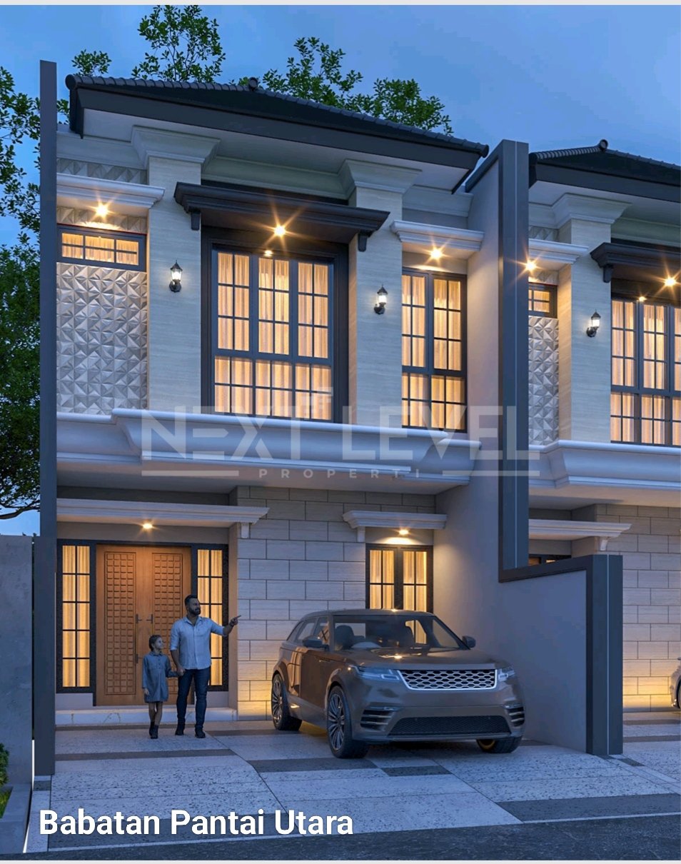 Dijual Rumah Baru American Classic area Babatan Pantai