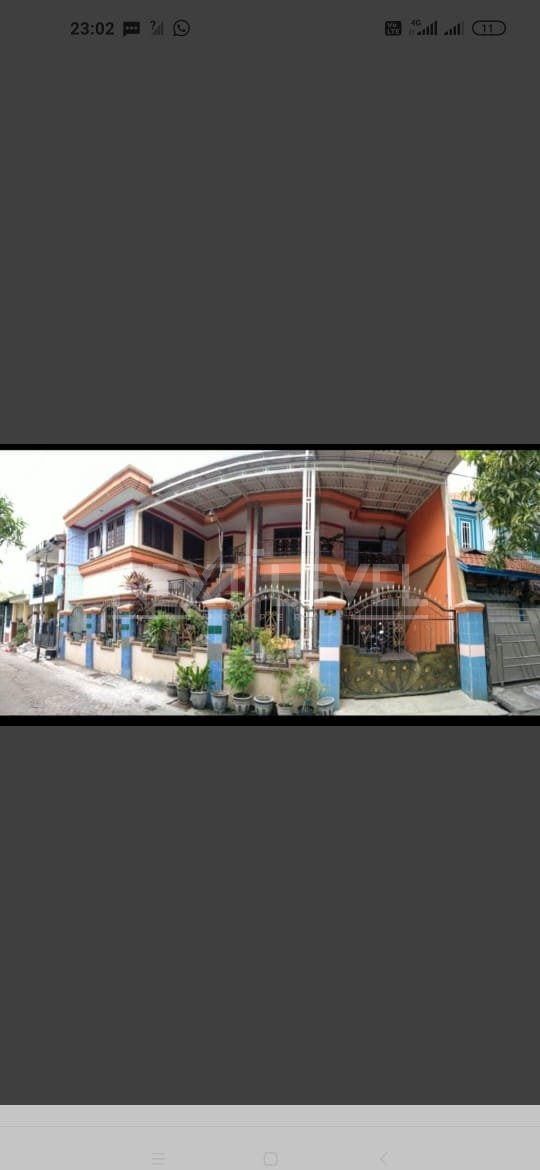 DIJUAL RUMAH 2LT KAWASAN LIDAH KULON