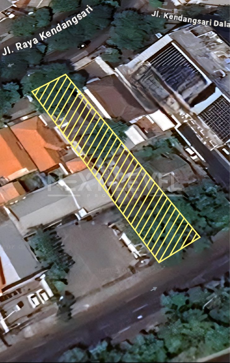 Dijual Rumah dan Tanah gandeng tembus Jalan Utama Raya Kendangsari dan Raya Jemursari 
