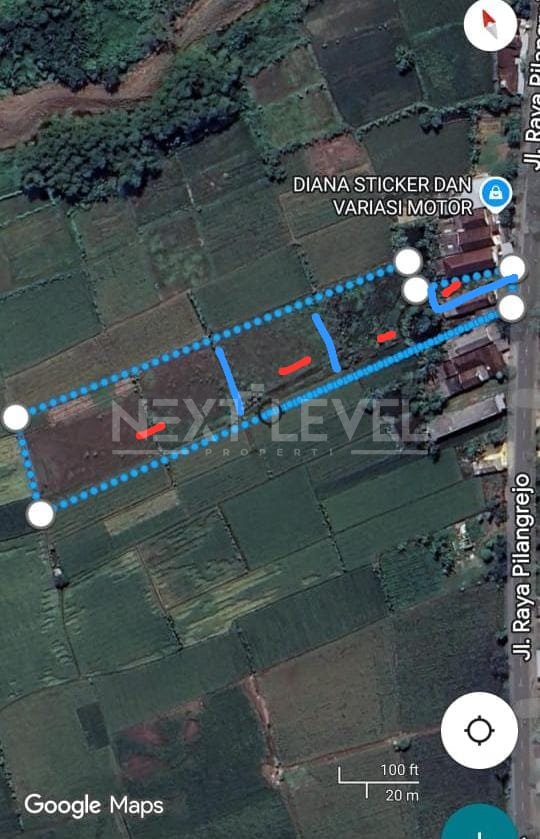 JUAL TANAH Raya Pilangrejo 