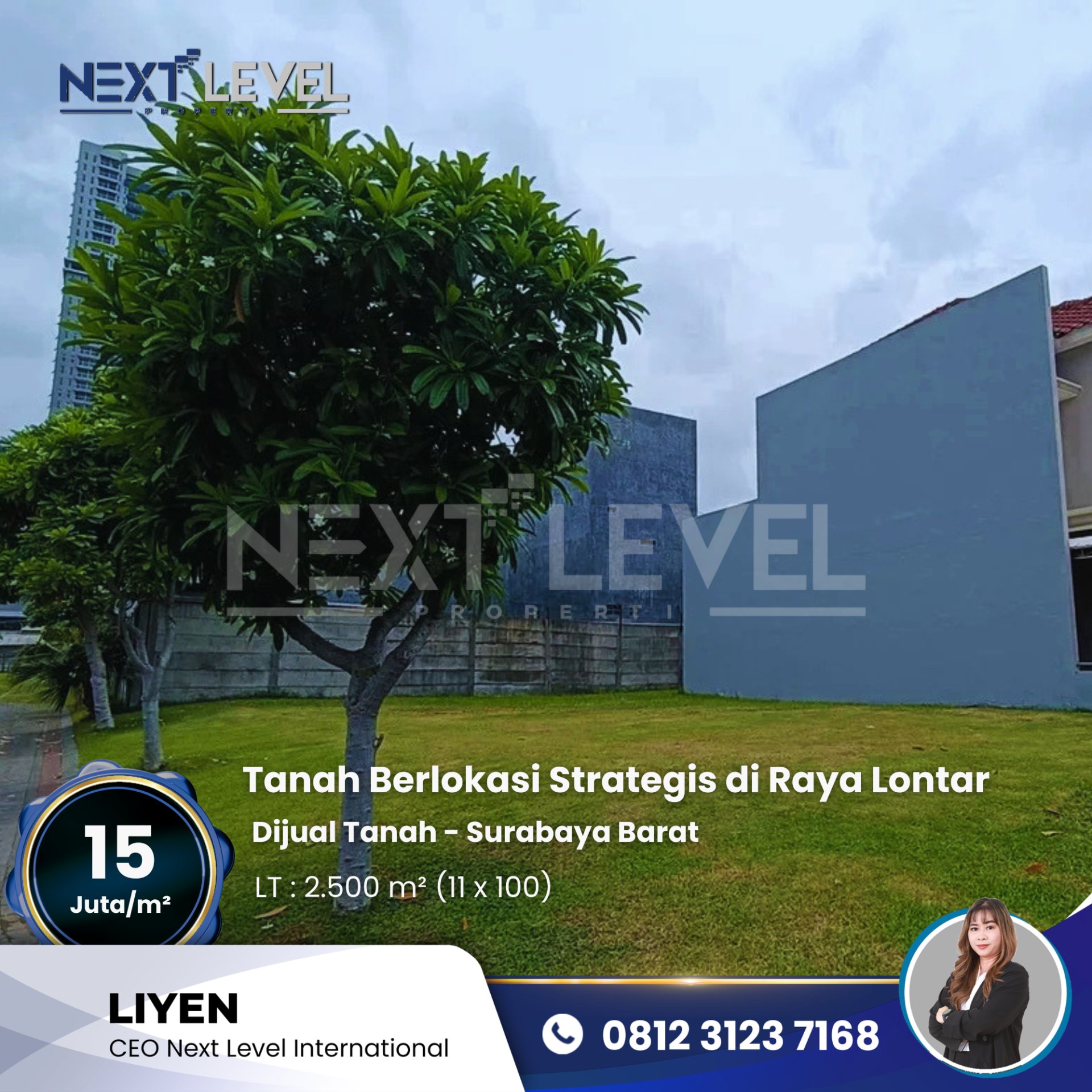 Dijual Tanah Lokasi Strategis di Raya Lontar - Surabaya Barat