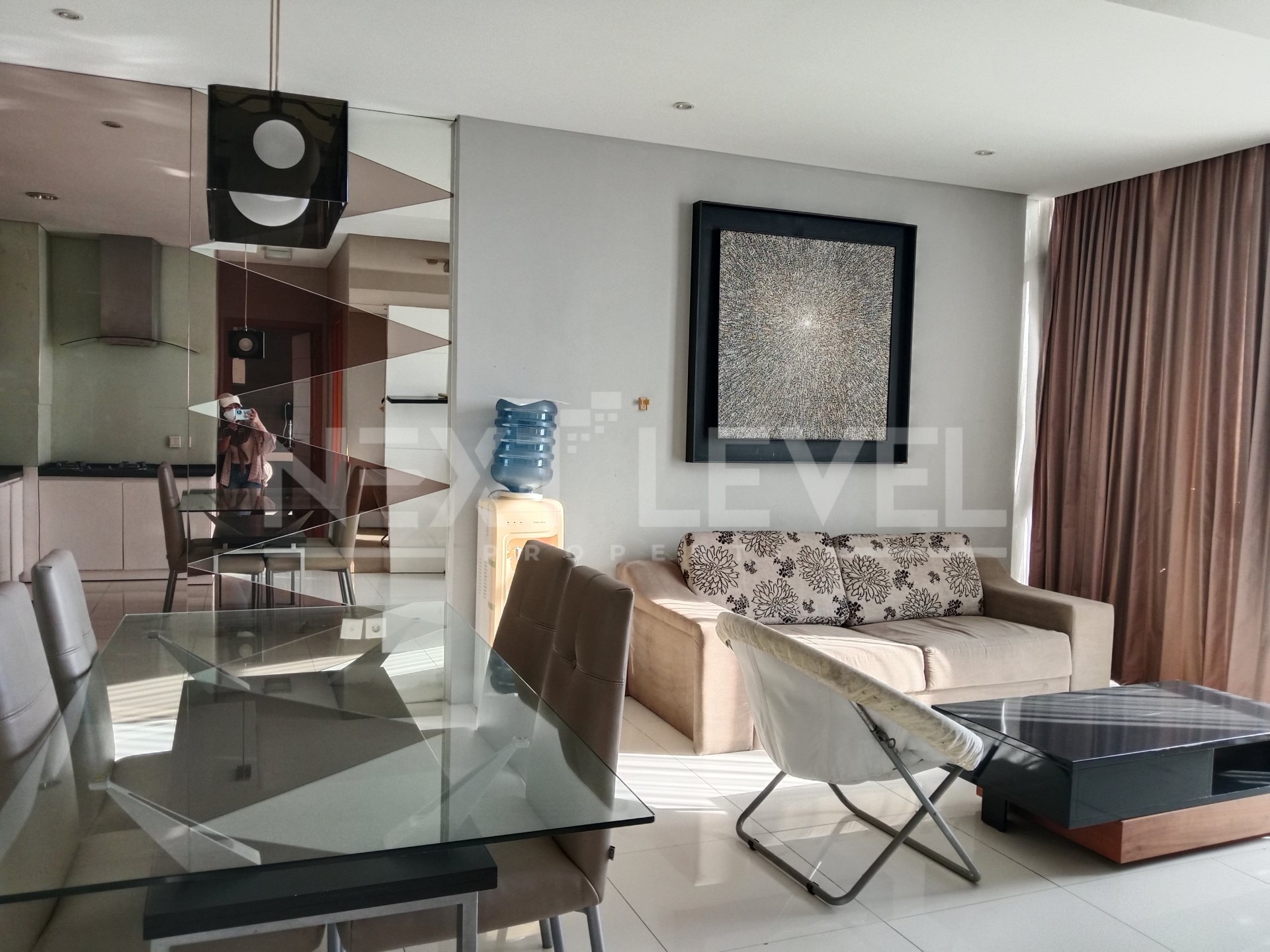 DIJUAL 2BR Condominium Pojok Full Furnish Luas 77m2