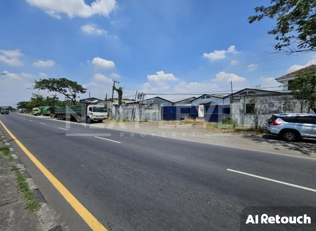 Dijual Gudang Bypass Krian Sidoarjo Strategis Siap Pakai