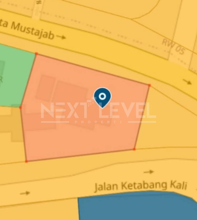 Disewakan Lahan Ketabangkali & Walikota Mustajab (2 fasad)