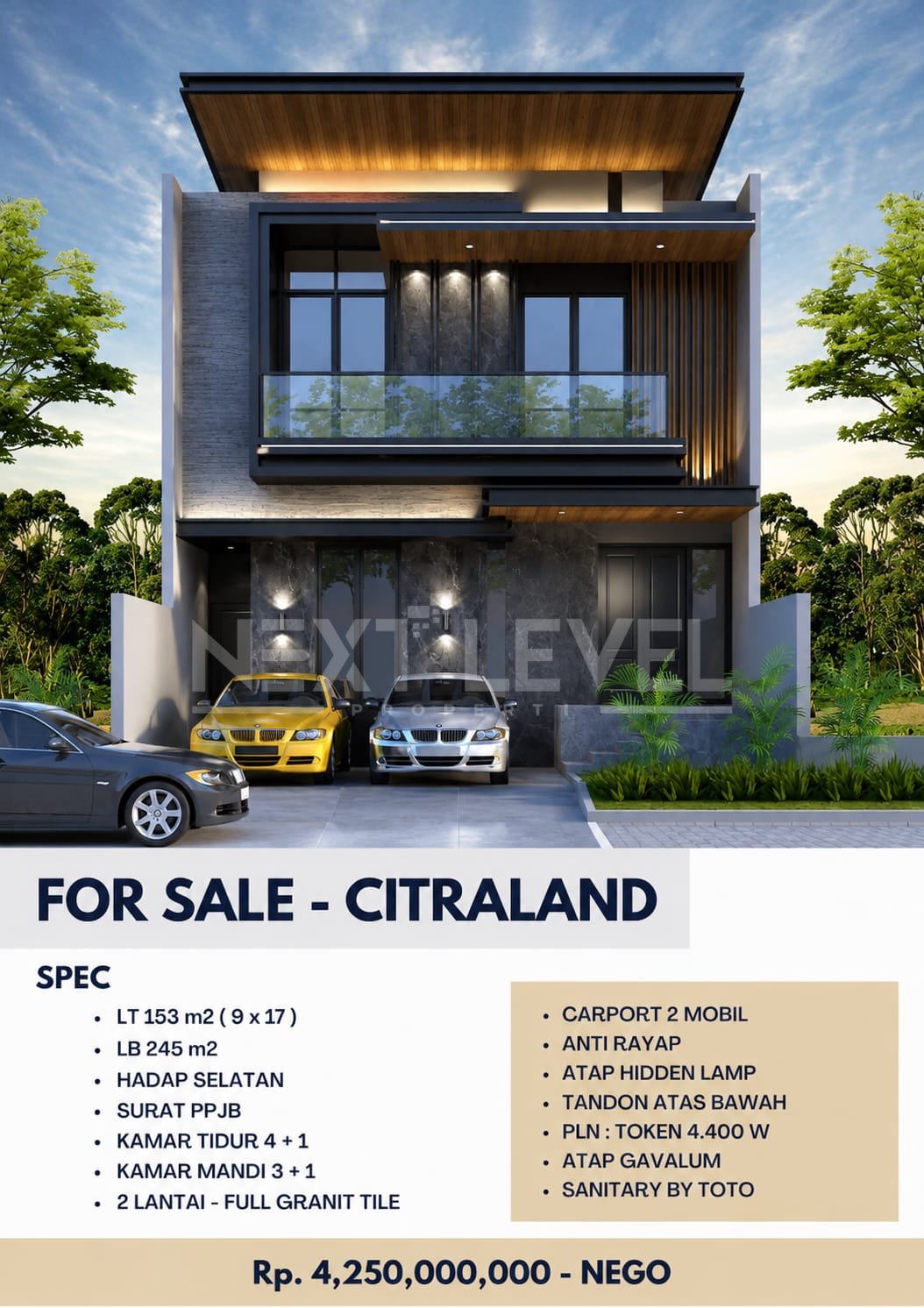 CITRALAND WOOD LAND LT 153