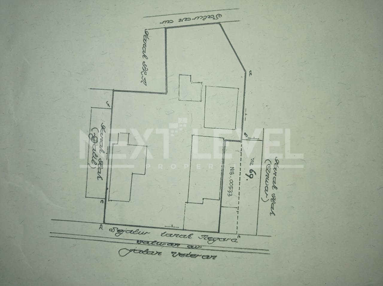 Dijual tanah 0 jalan raya veteran gresik