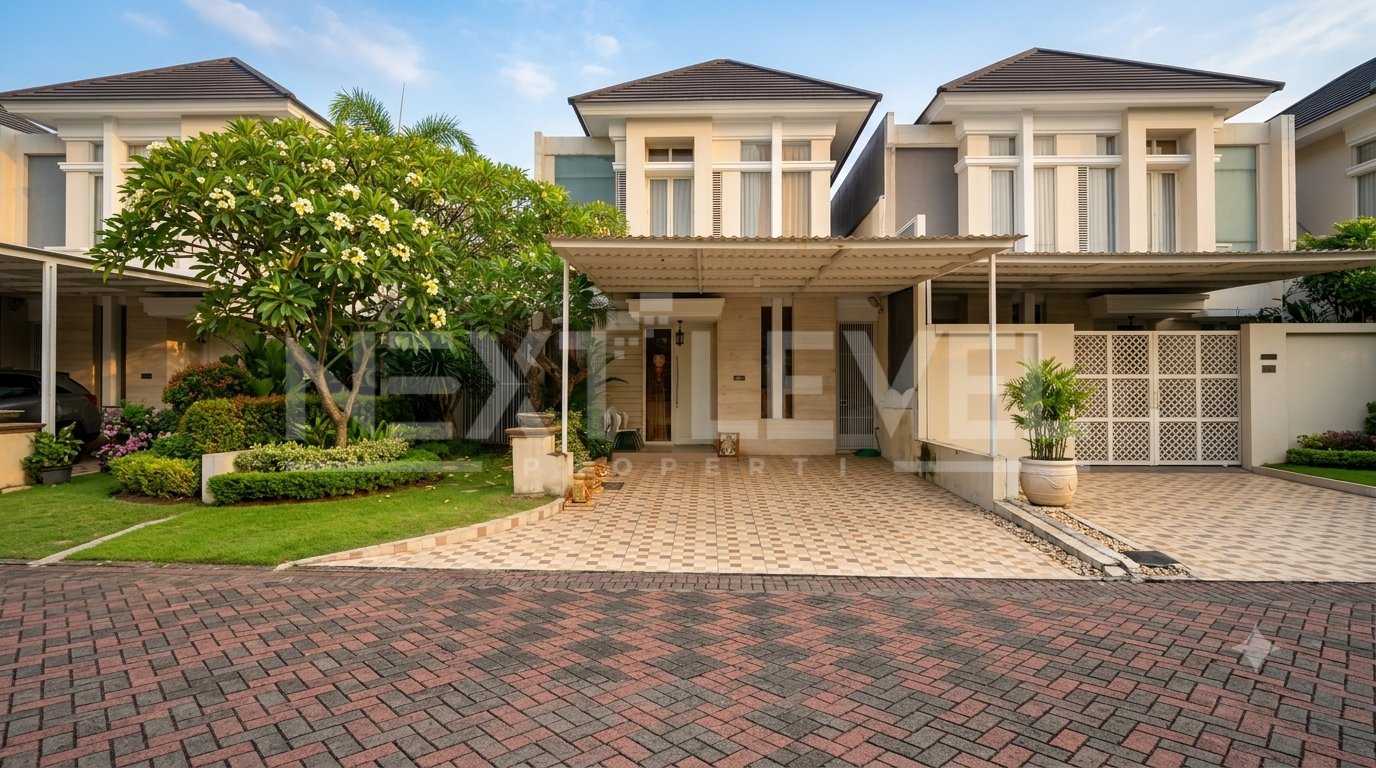 JUAL Rumah Minimalis di jalan kembar kawasan elit Surabaya Barat 
