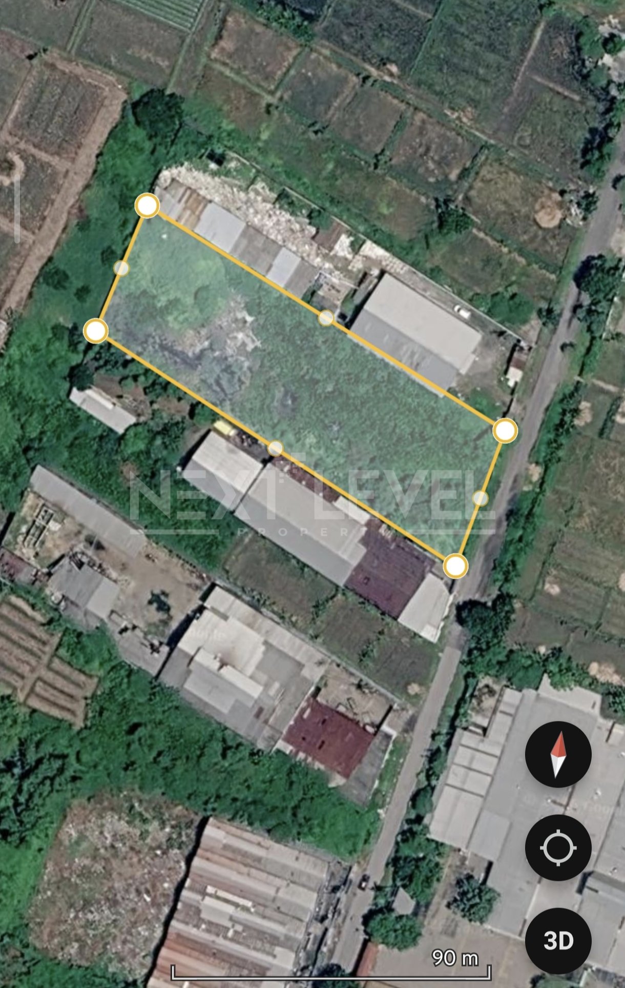 Dijual Tanah Kepatihan Industri, Menganti, Gresik