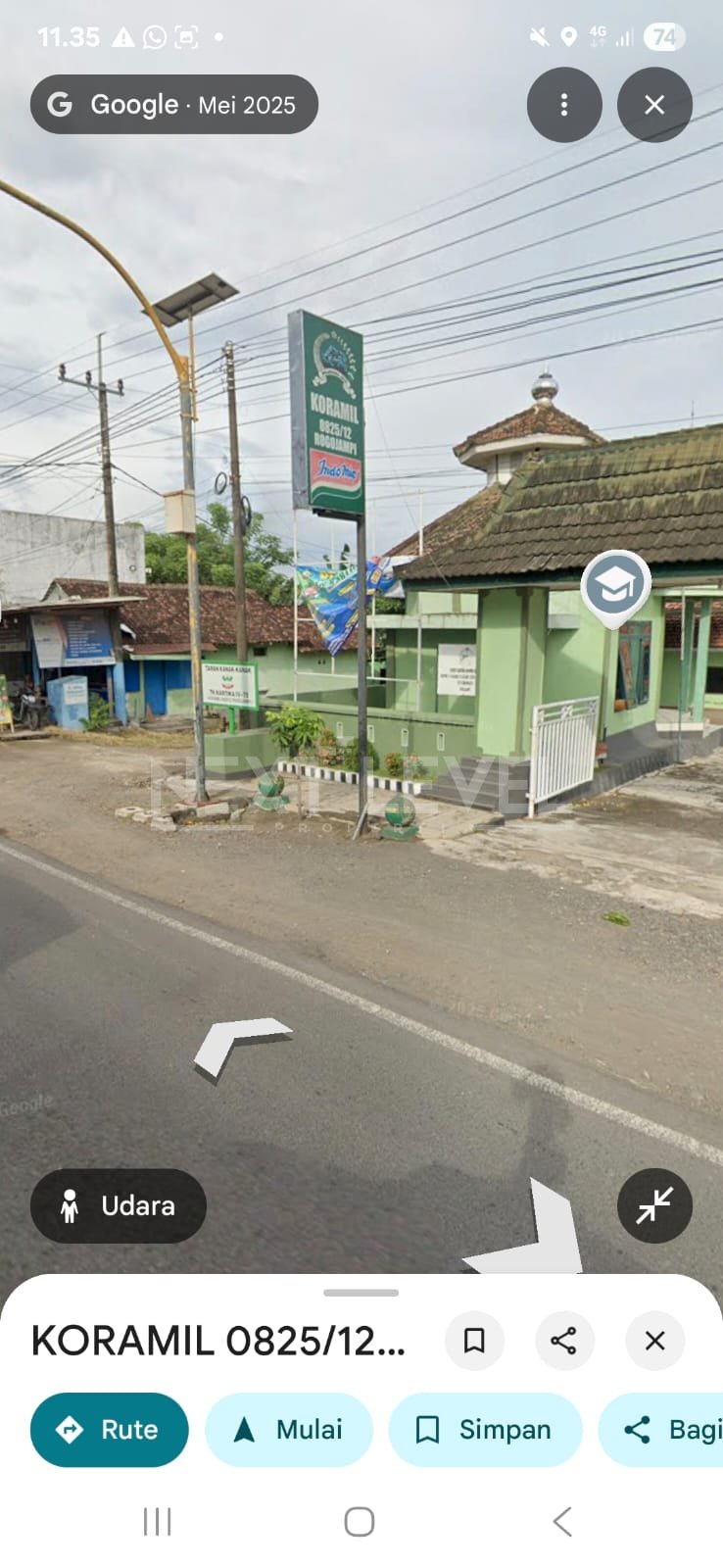 Dijual tanah di Rogojampi, Banyuwangi 