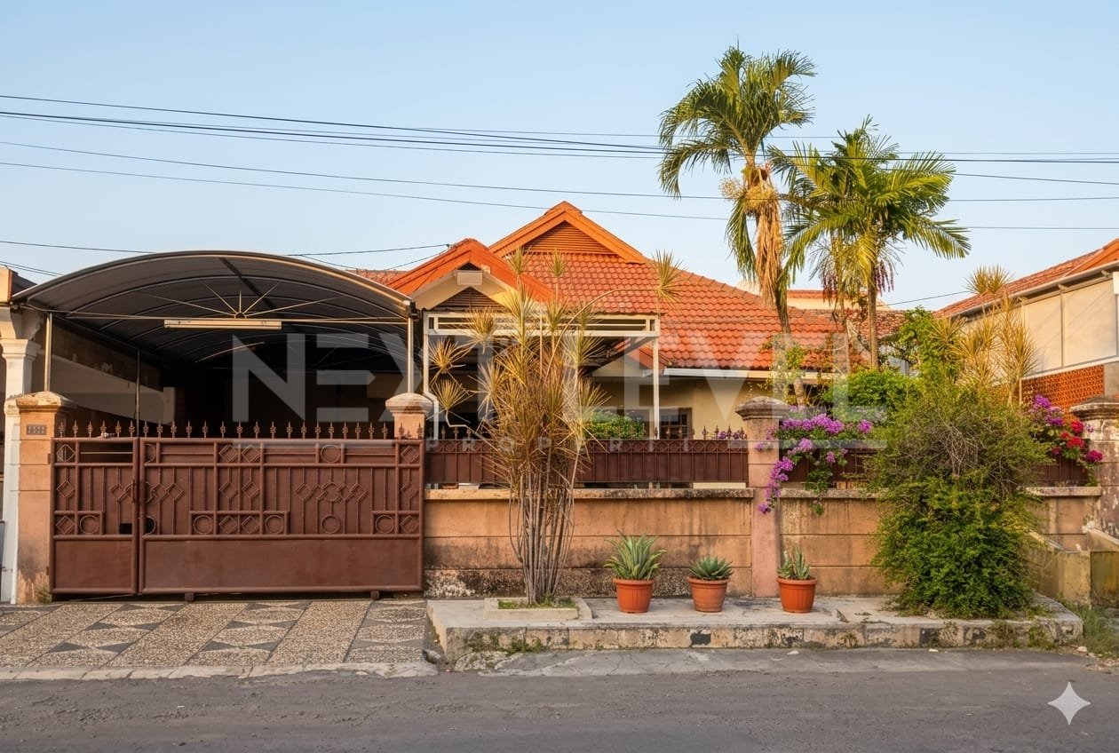 DIJUAL RUMAH TERAWAT di Taman Pondok Indah Wiyung Surabaya 