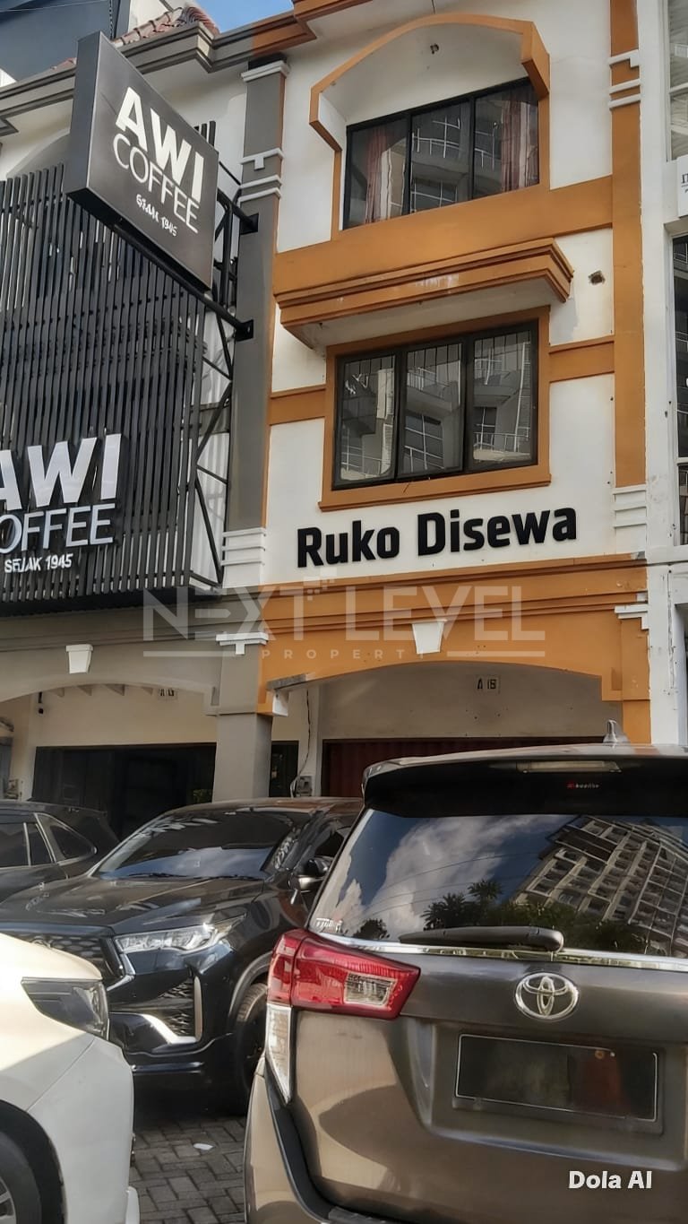 Disewakan Ruko Stategis Raya Darmo Permai