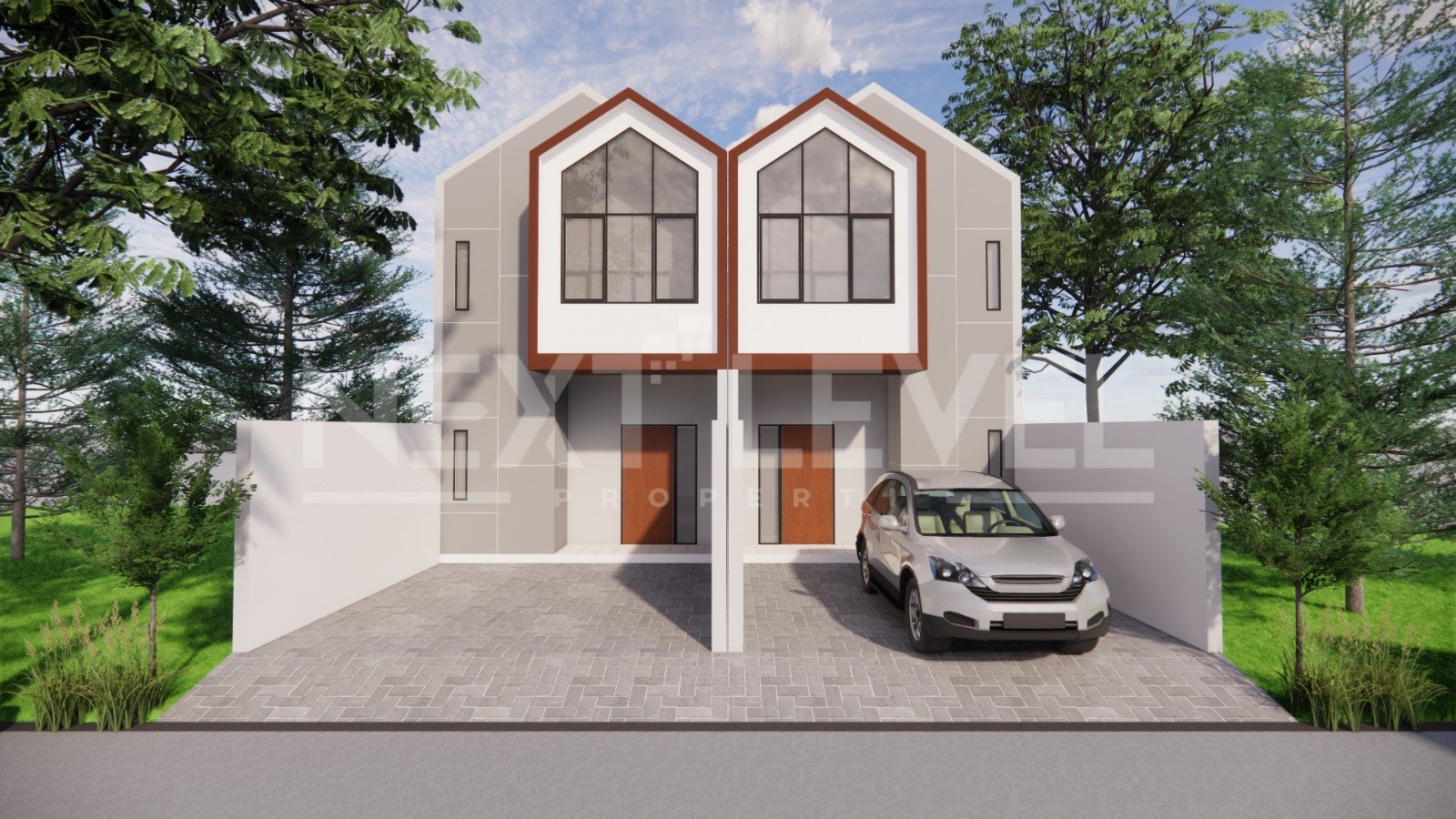 Dijual rumah baru di Virgo, Karang Empat, Surabaya.