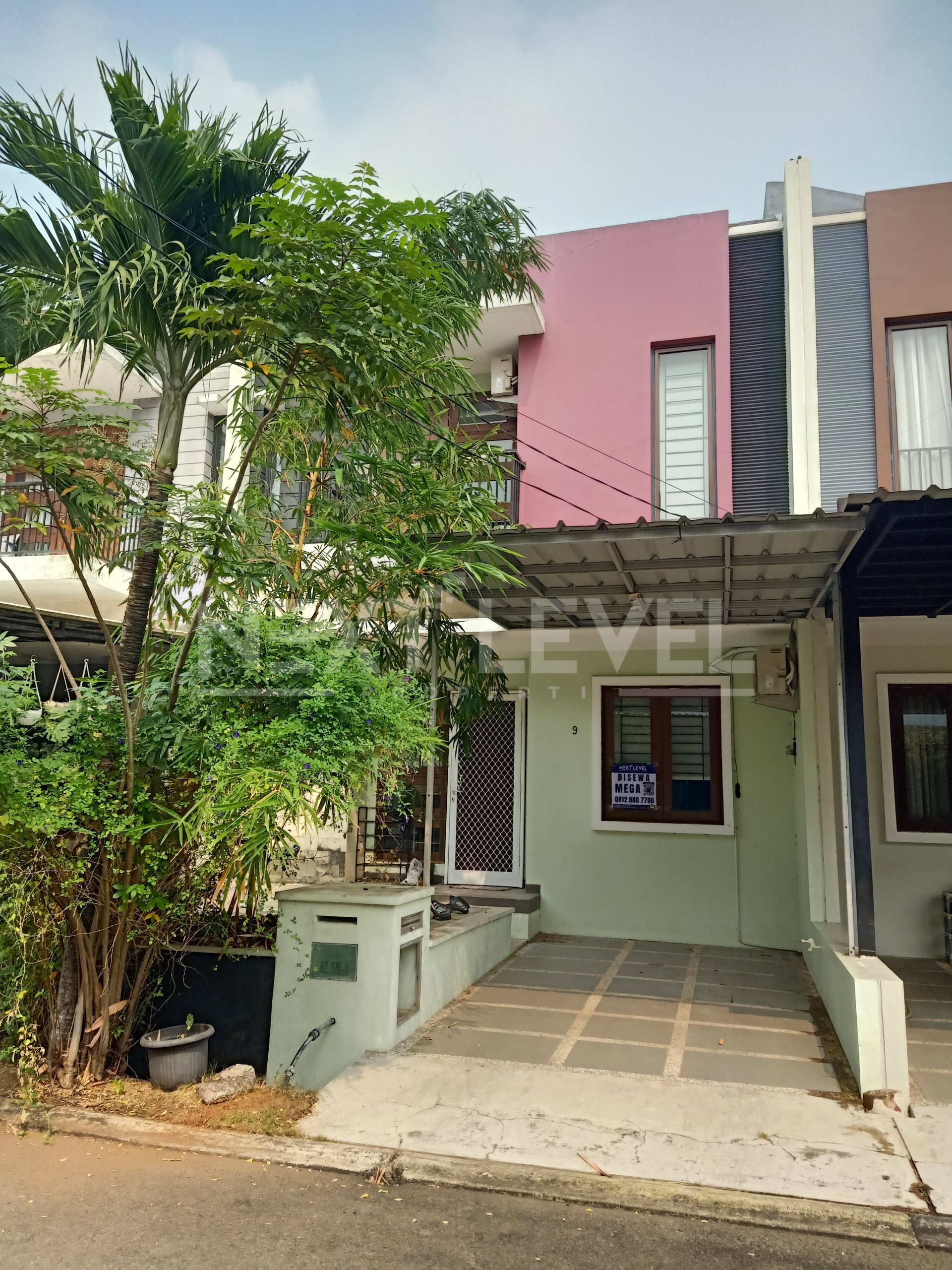 Rumah disewakan Cluster Harmoni Harapan Indah