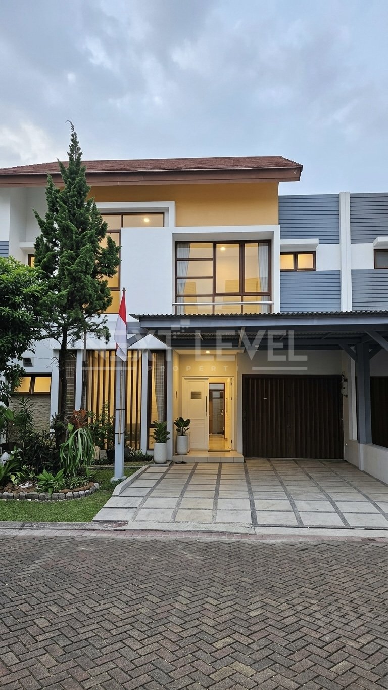 Dijual Rumah 2 Lantai Cluster Lantana Jakarta Garden City Jakarta Timur 