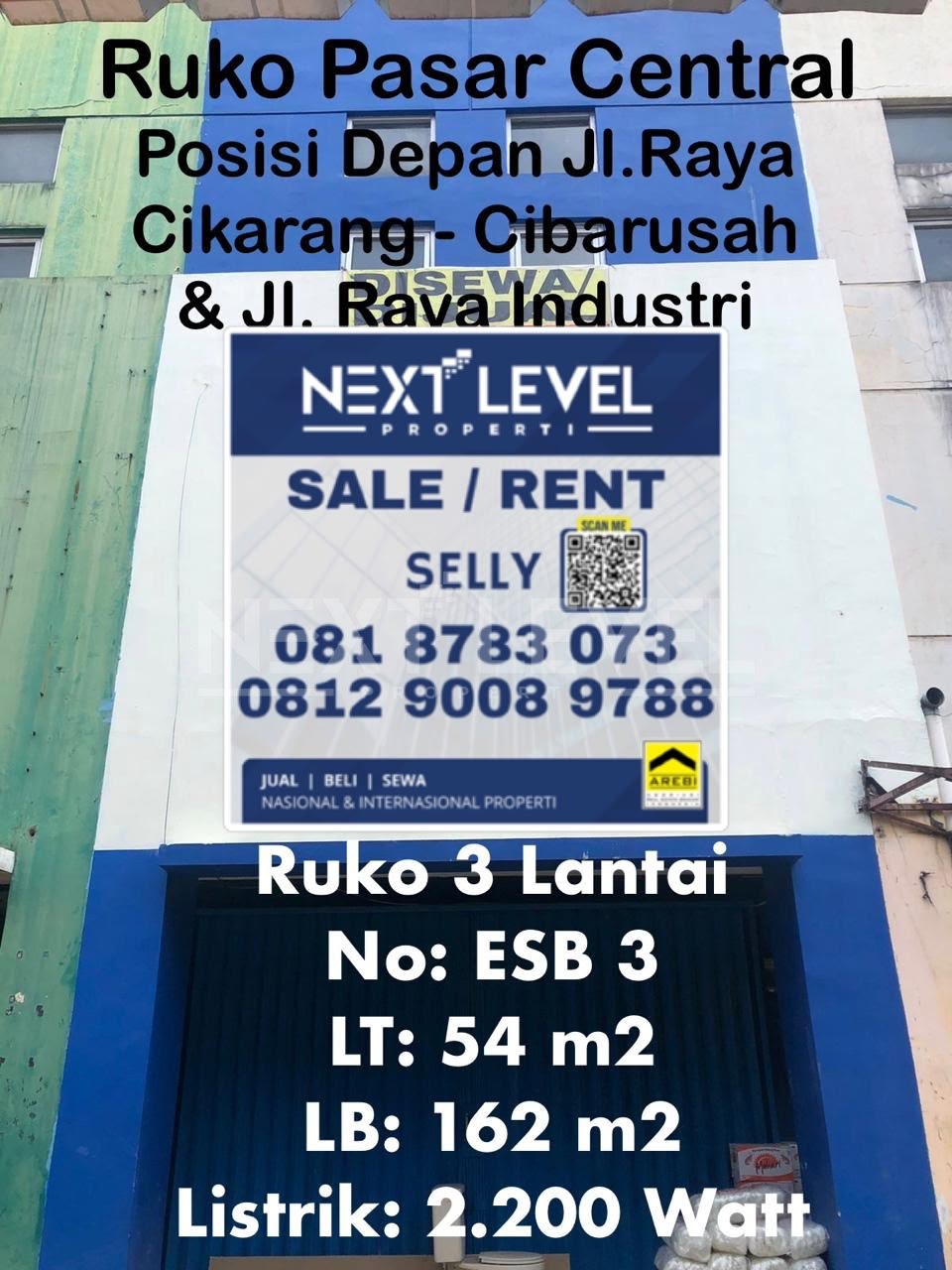 Ruko jual Sewa di Lippo Cikarang 
