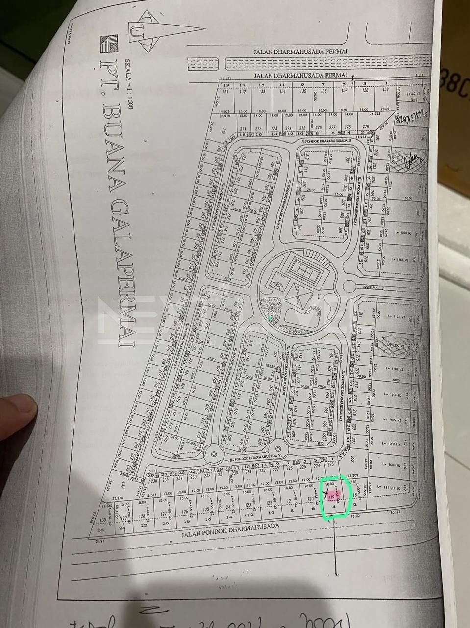 Dijual Tanah Kavling Pondok Dharmahusada Strategis Pakai