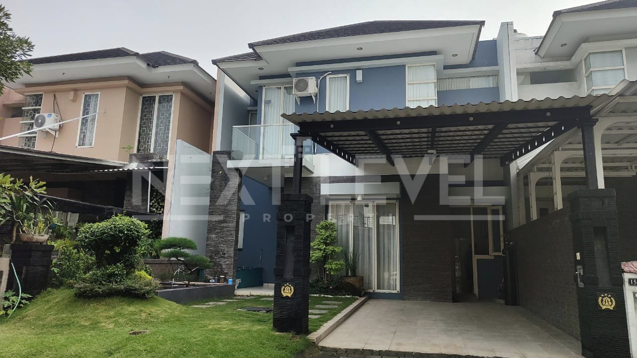 DIJUAL CEPAT RUMAH 2 LANTAI WISATA BUKIT MAS 2 CLUSTER DU LOVRE SURABAYA