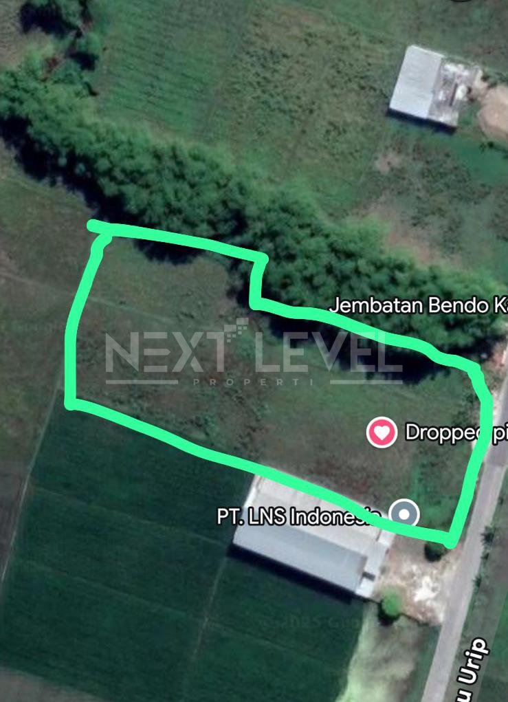 Dijual tanah di Bojonegoro dekat dengan proyek LNG yang dimulai juli 2026