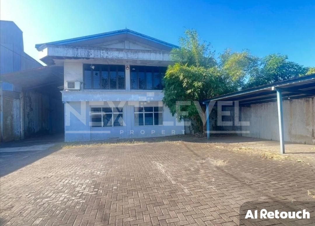 Dijual Gudang Ex Pabrik Raya Kletek Sidoarjo Strategis Siap Pakai