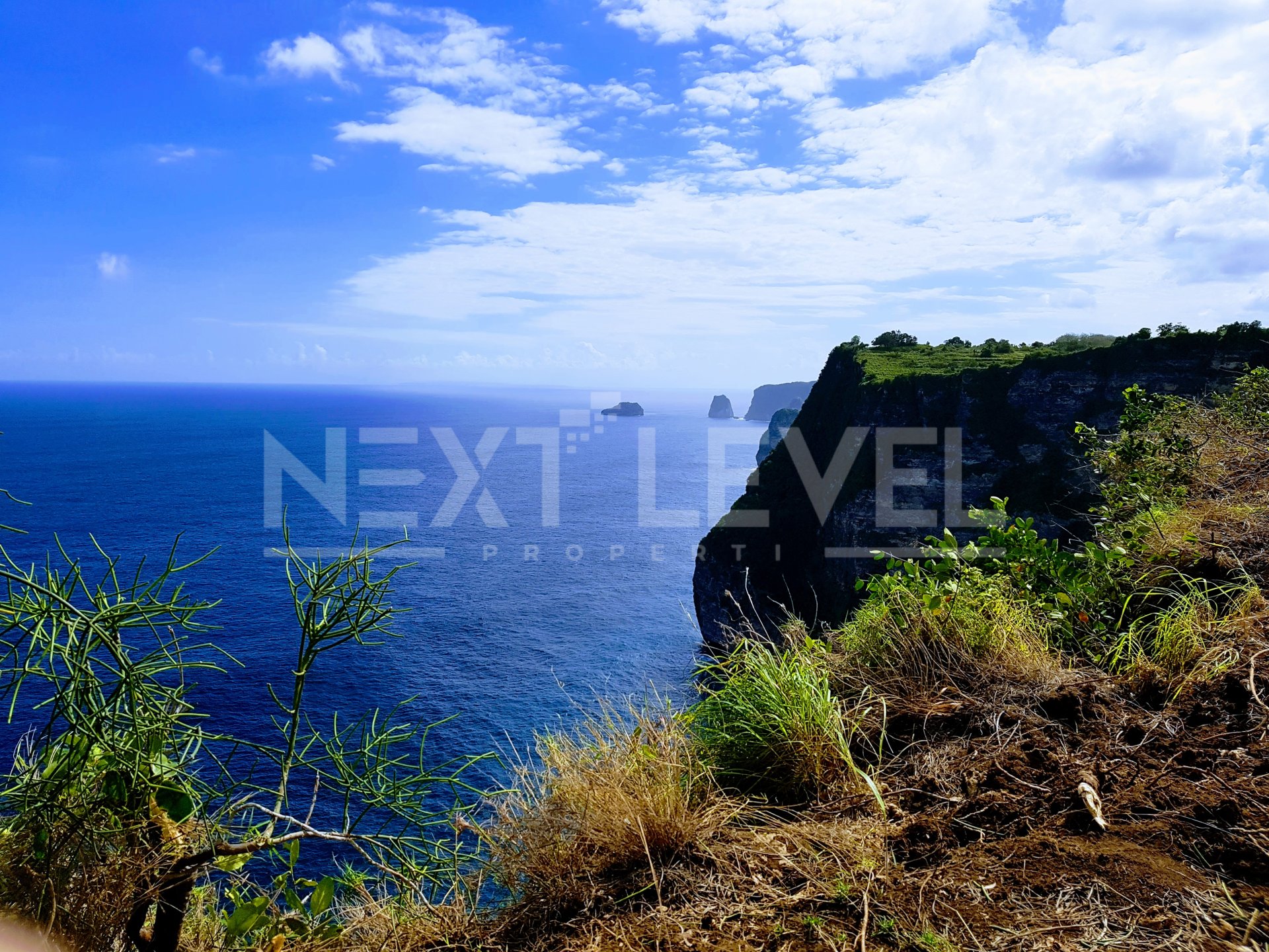 Dijual cepat Los Tebing Ocean View tanah kavling siap bangun Nusa Penida Bali