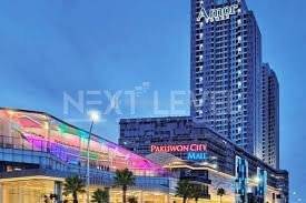 FOR RENT Studio Lantai 11 Tower Amor – Pakuwon City Mall | Premium Pool View & Free Parking