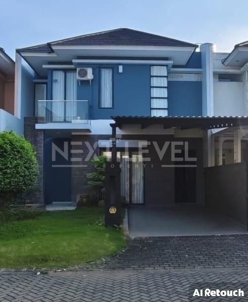 Dijual Rumah Eksklutif Cluster Du Louvre Wisata Bukit Mas 2 Minimalis Strategis Siap Huni