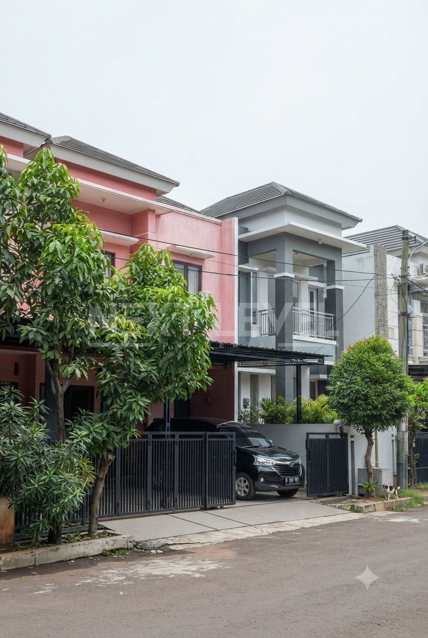 Rumah 2 lantai cantik siap huni di Galaxy Residence Bekasi
