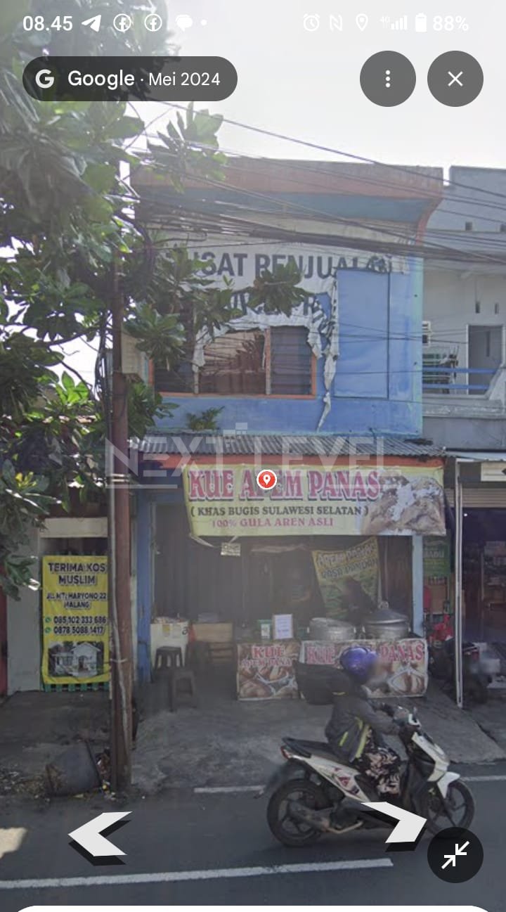 Ruko di Kawasan Komersial Favorit Malang. Dekat UB, UM, serta pusat kuliner Dinoyo. MLG00096