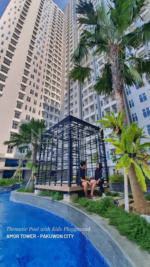 FOR RENT: Studio Apartment Amor Pakuwon City – City View & High Floor.