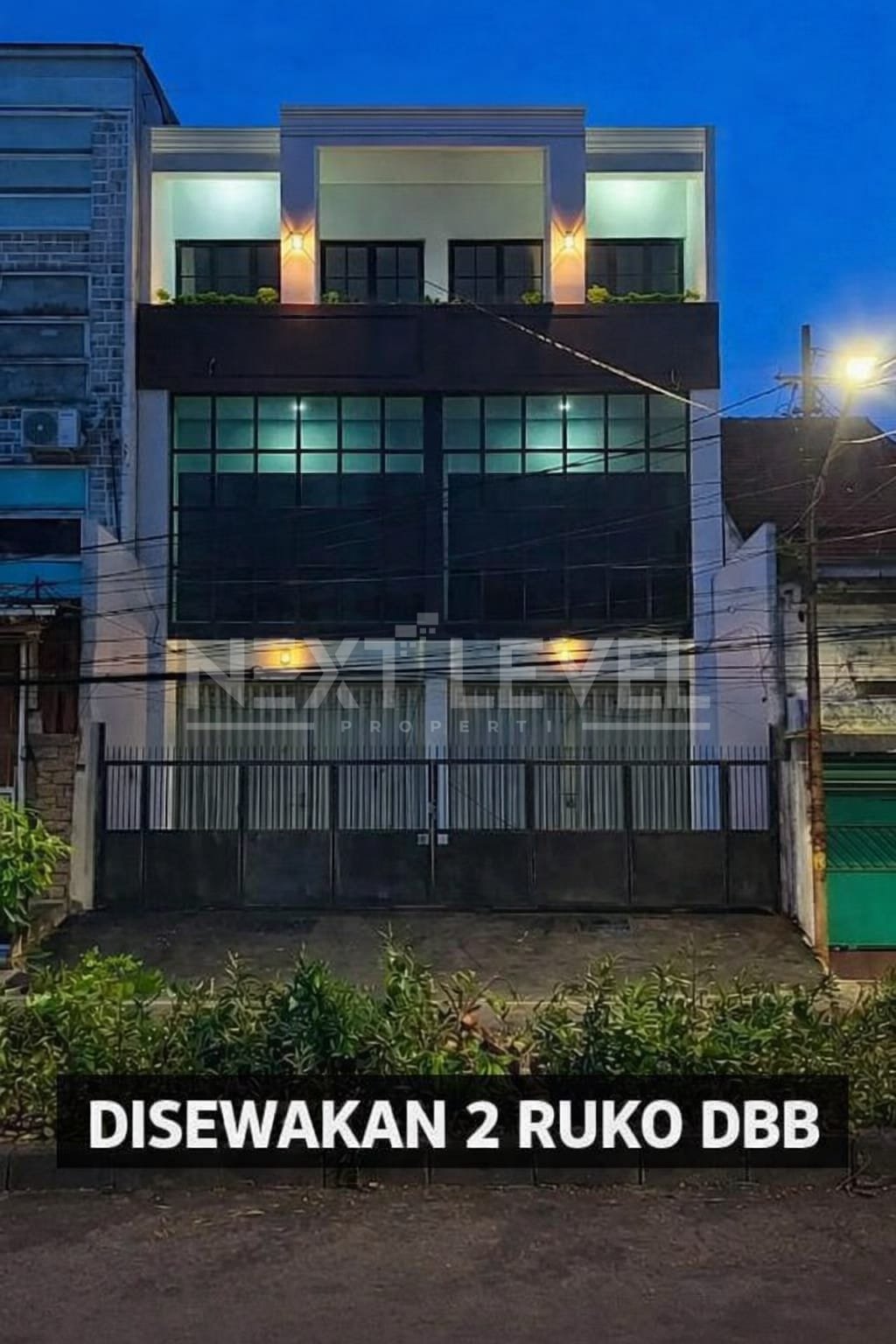 Disewakan Ruko 3 lt 2 unit