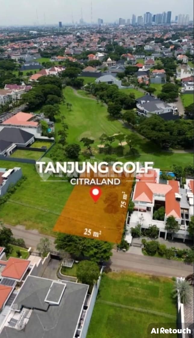 Dijual Tanah Kavling Tanjung Golf Citraland Strategis Siap Pakai