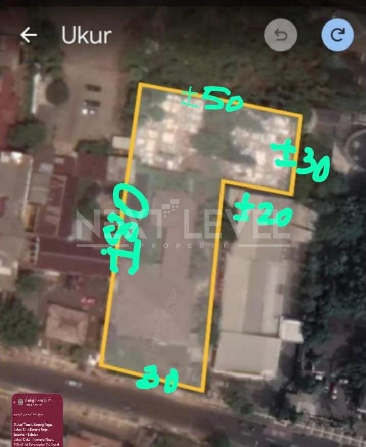 DIJUAL TANAH PREMIUM – KEMANG RAYA, JAKARTA SELATAN