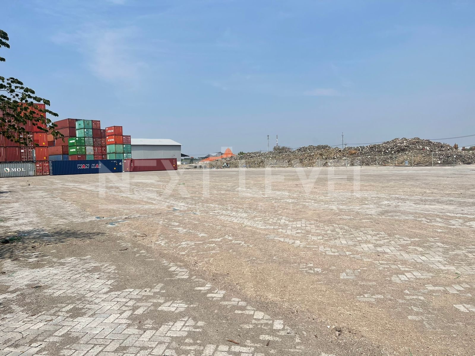 Disewakan lahan paving untuk depo kontainer di osowilangun surabaya