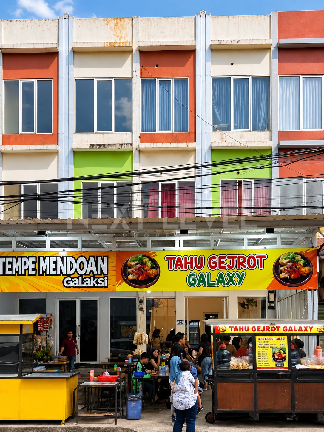 Ruko 3 lantai paling ramai di jalan utama Grand Galaxy City