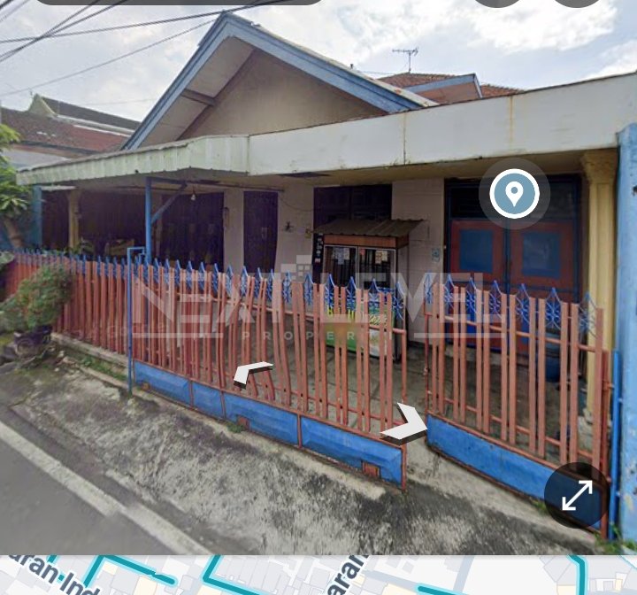 Rumah Strategis Siap Huni di Bantaran Malang. Dekat Universitas Negeri Malang, Universitas Brawijaya, MOG, RS Lavalette, pusat kuliner.MLG00152