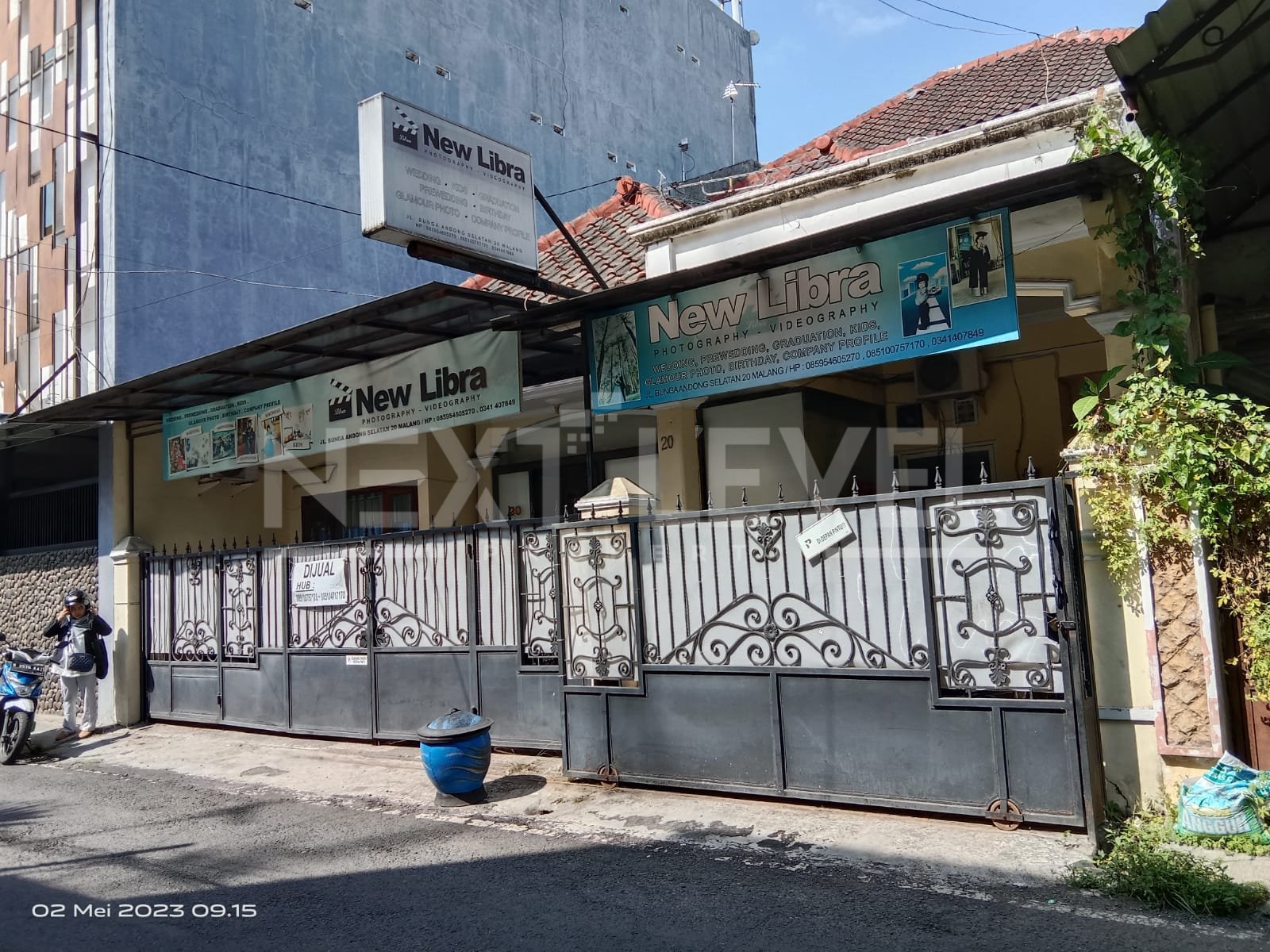Rumah 2,5 Lantai Strategis di Bunga Andong Malang. Dekat kampus, Sentra Kuliner, Pusat Kota.MLG00161
