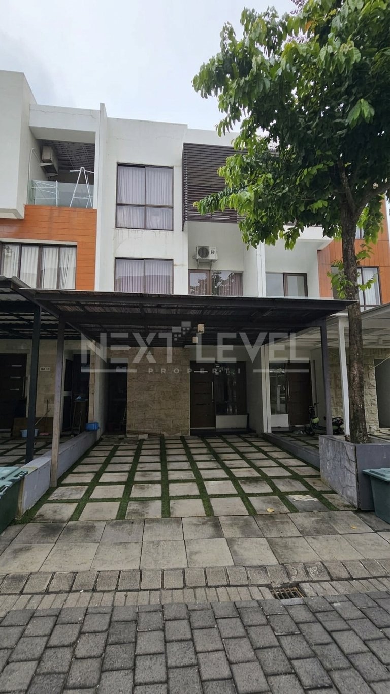 FOR SALE: RUMAH MODERN FULL FURNISHED DI GRAHA NATURA - CLUSTER GARDEN VILLE