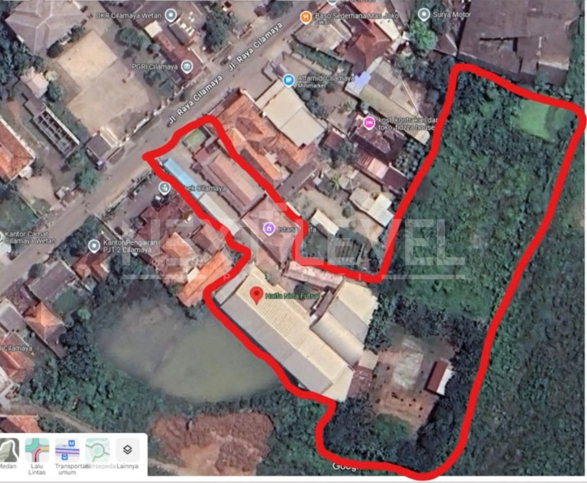Dijual Murah Tanah Beserta Bangunan di Karawang