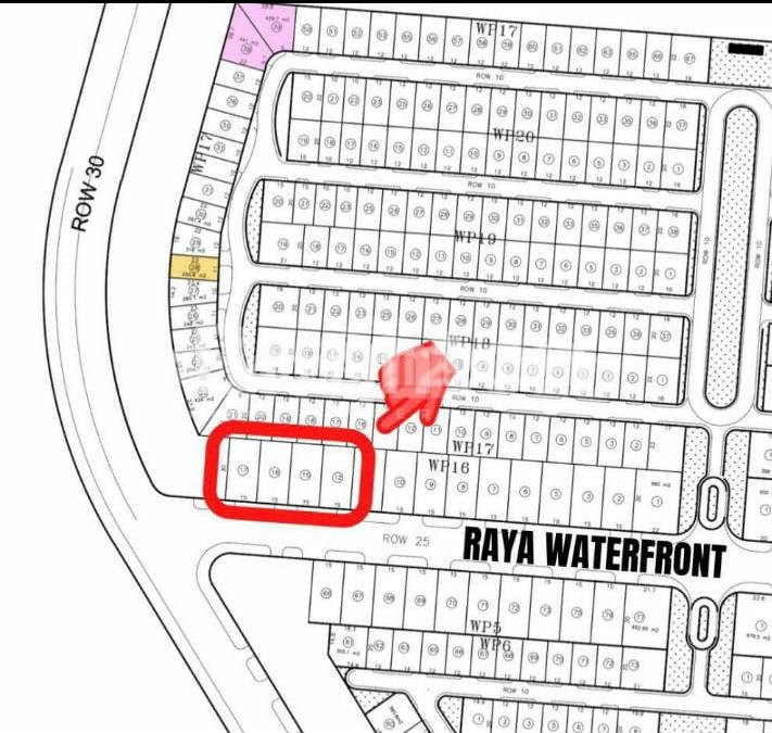 Dijual Tanah Kav Citraland Surabaya Waterfront Jalan Raya
