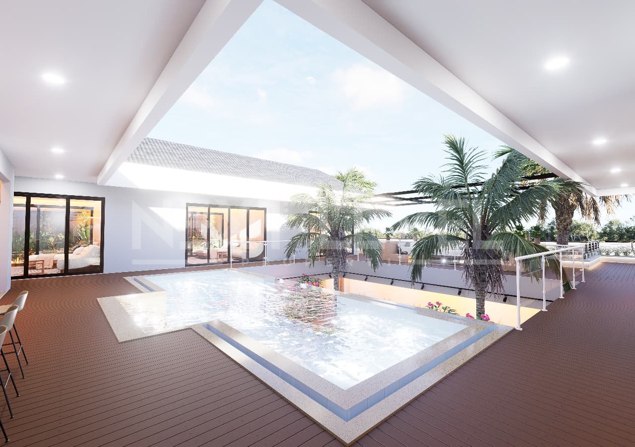 Dijual Villa Modern Tropical plus Kolam renang di sayap Setiabudi Bandung